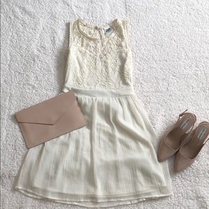 Vero Moda Cream Dress